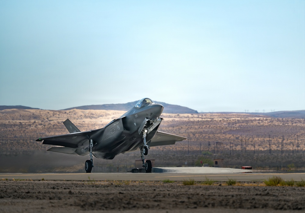 Flight Operations at Nellis Air Force Base