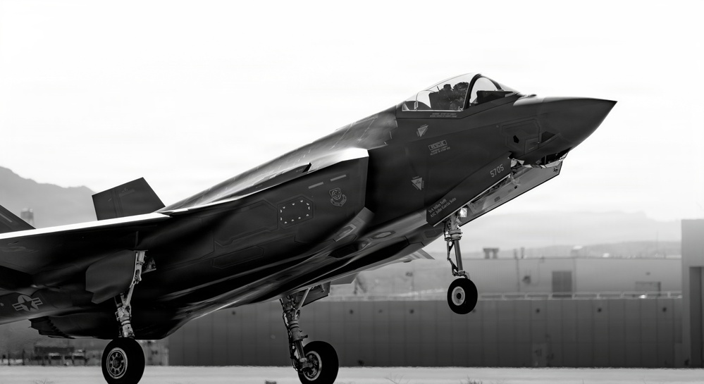 Flight Operations at Nellis Air Force Base