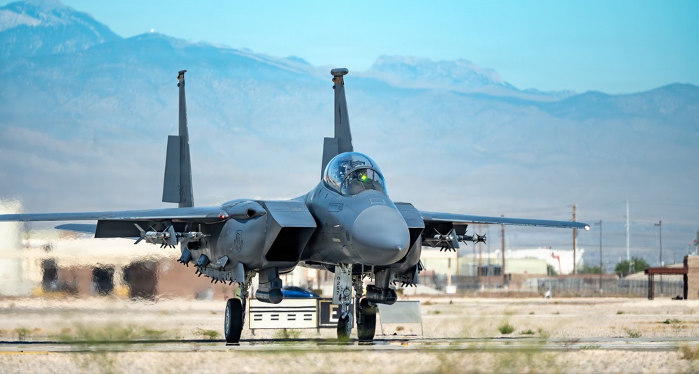 Flight Operations at Nellis Air Force Base