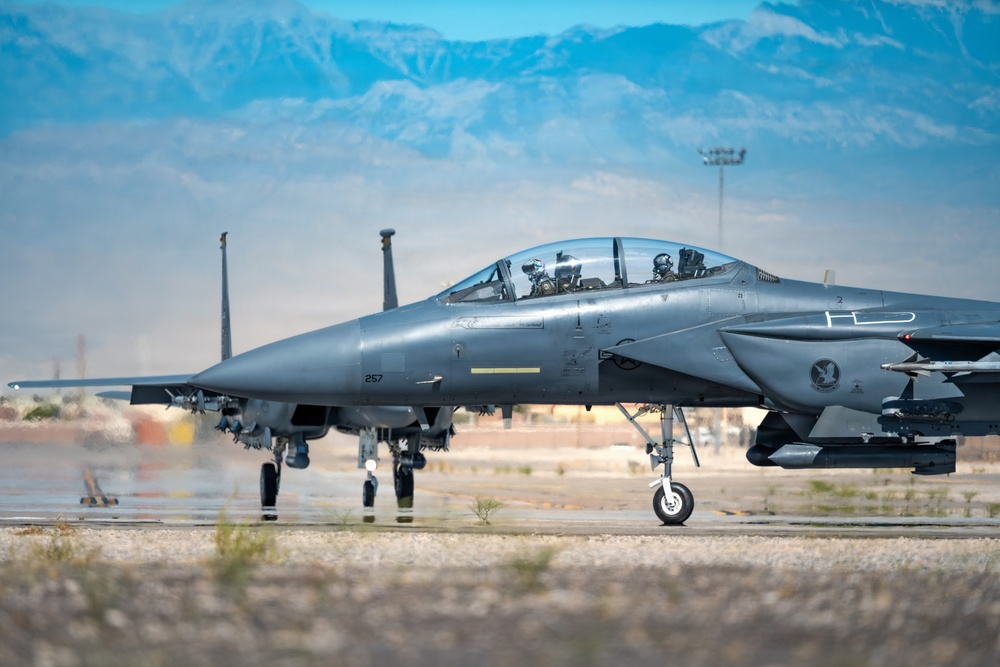 Flight Operations at Nellis Air Force Base