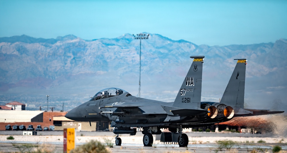 Flight Operations at Nellis Air Force Base