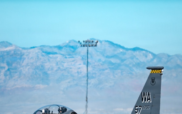 Flight Operations at Nellis Air Force Base