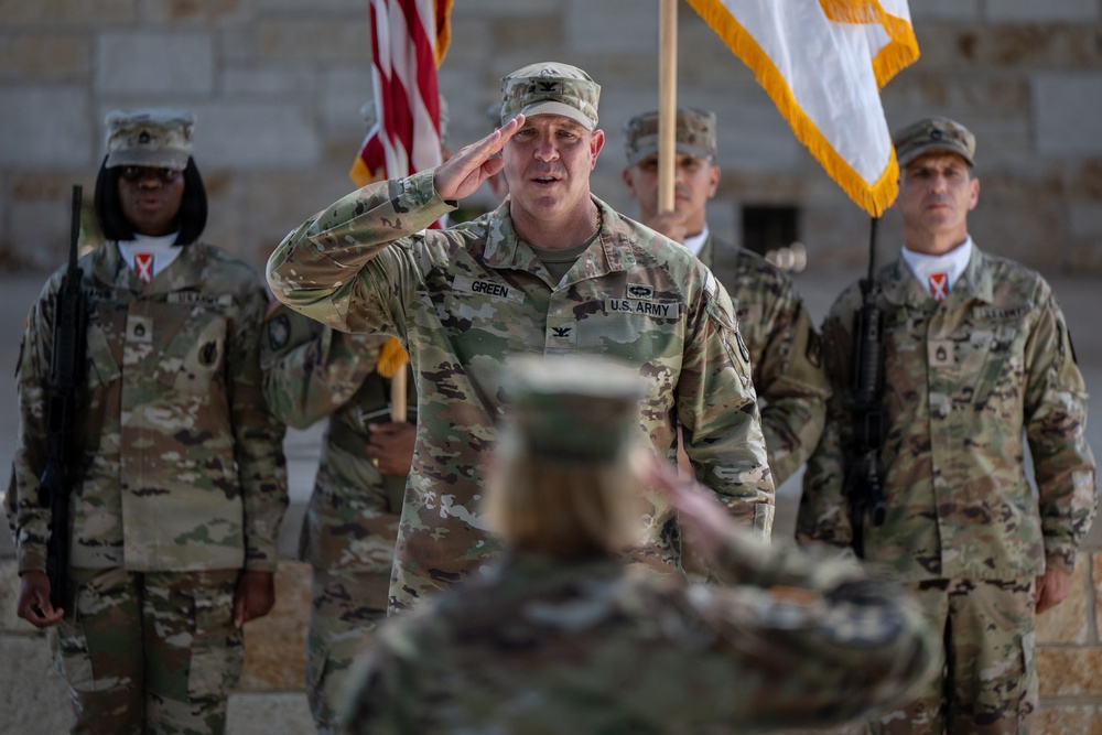 106th Theater Signal Brigade holds change of command ceremony