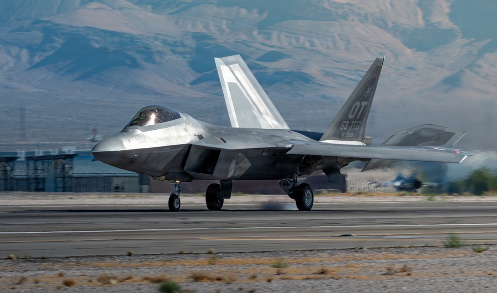 Flight Operations at Nellis Air Force Base