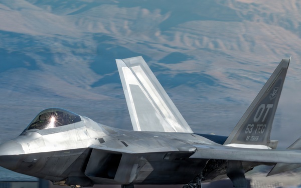Flight Operations at Nellis Air Force Base