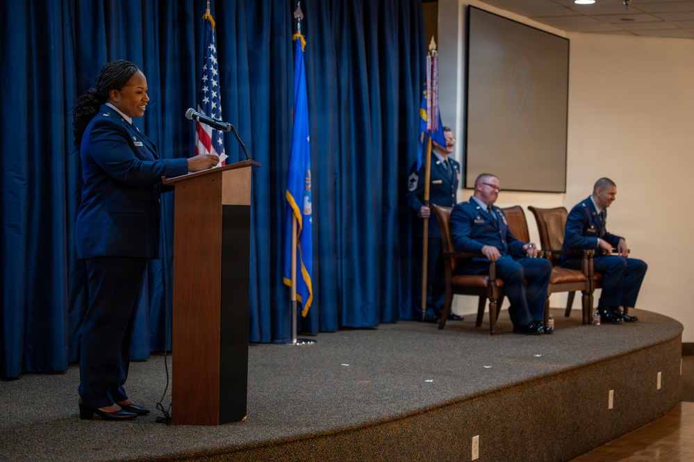 26th Operational Weather Squadron Change of Command ceremony