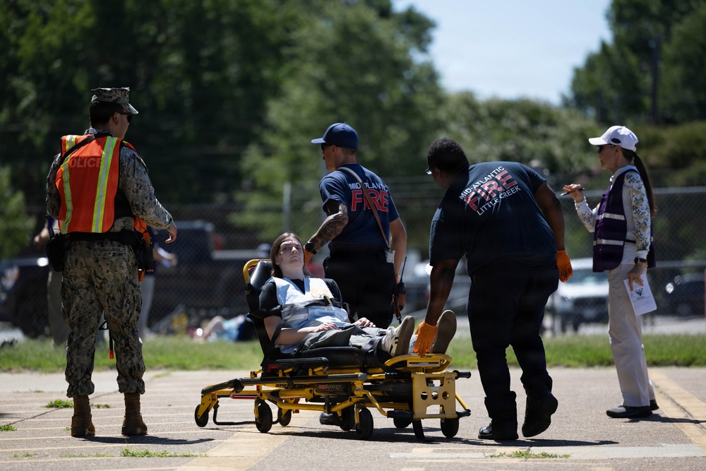 NAS Oceana Conducts Mass Casualty Exercise