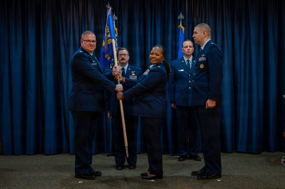 26th Operational Weather Squadron Change of Command ceremony