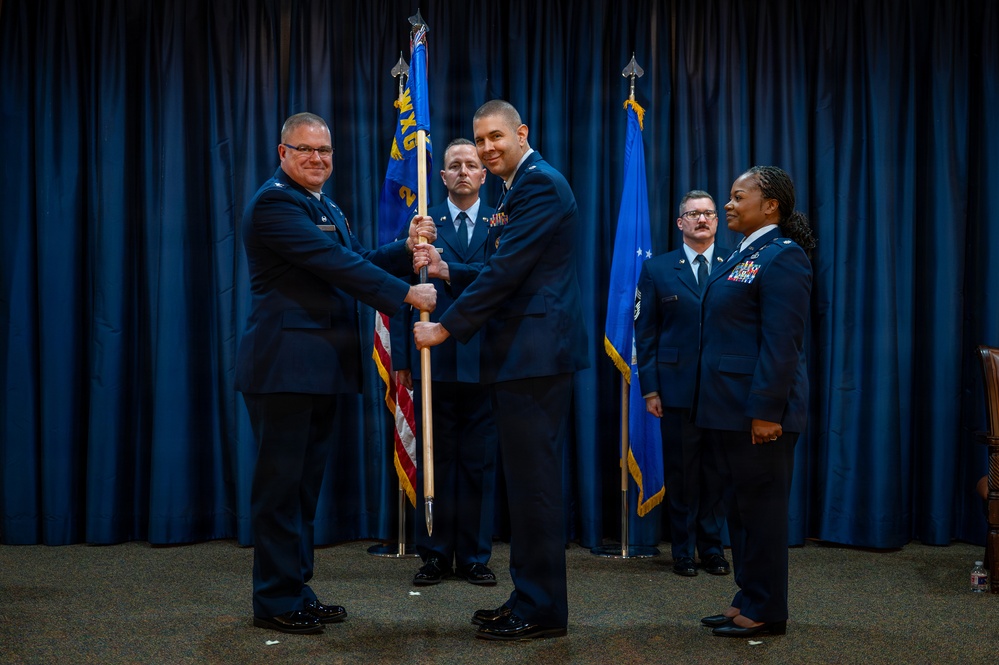 26th Operational Weather Squadron Change of Command ceremony