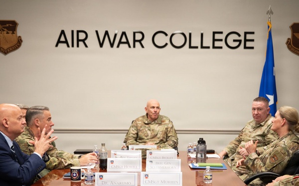 Air University, AETC leaders discuss warfighter development, operational learning