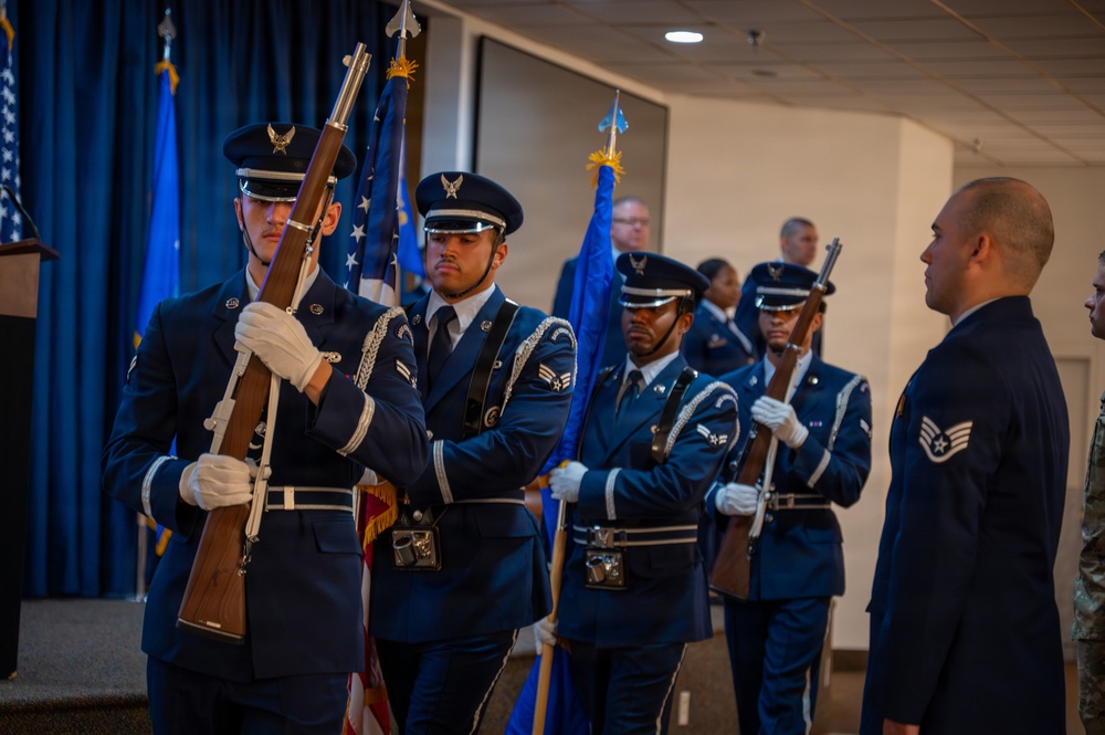 26th Operational Weather Squadron Change of Command ceremony