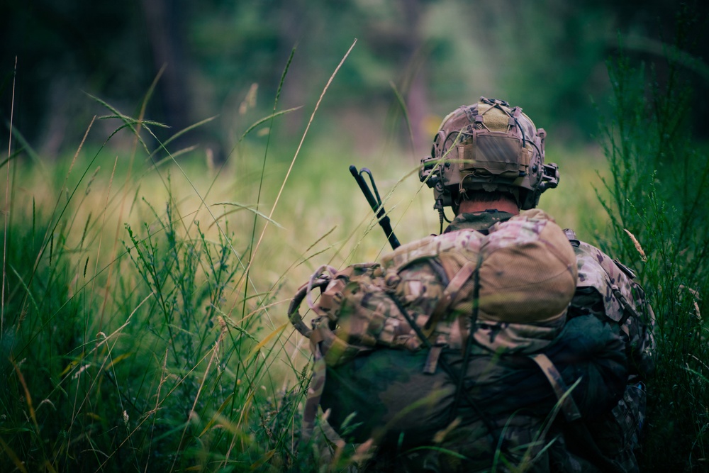 1st Special Forces Group (Airborne) conducts ambush training during Tahoma Strike
