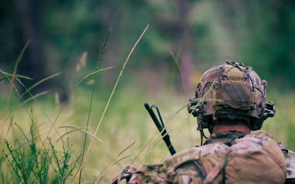 1st Special Forces Group (Airborne) conducts ambush training during Tahoma Strike