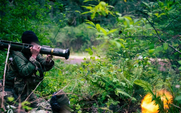 1st Special Forces Group (Airborne) conducts ambush training during Tahoma Strike
