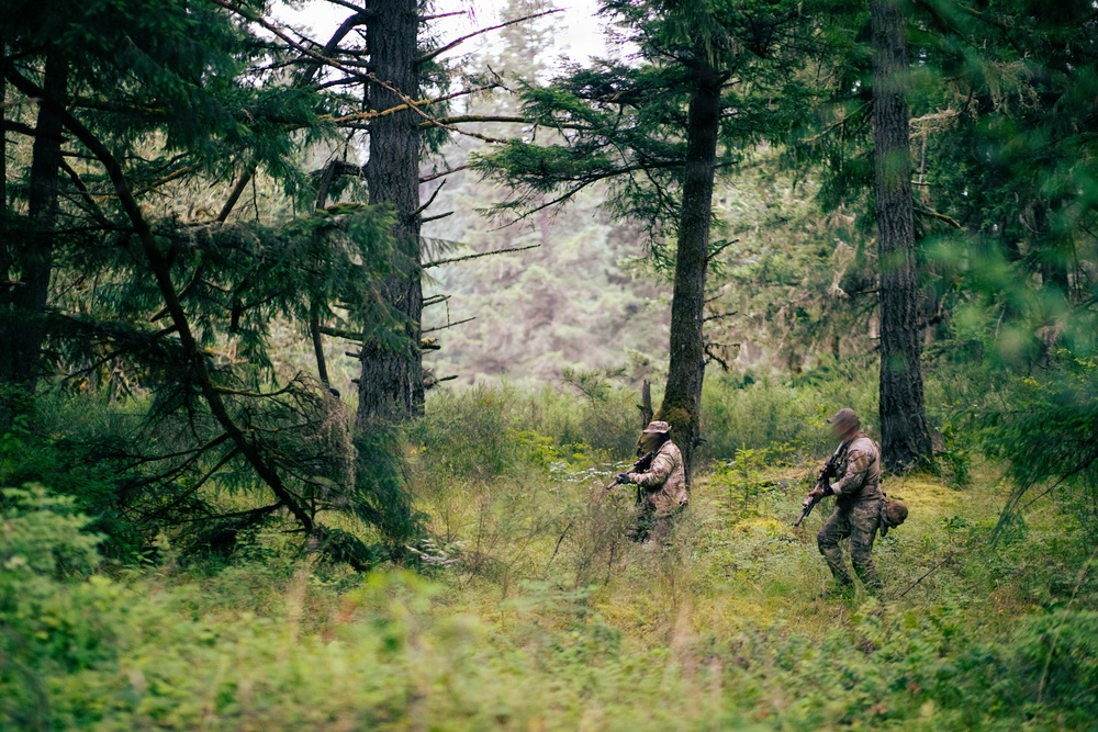 1st Special Forces Group (Airborne) conducts ambush training during Tahoma Strike