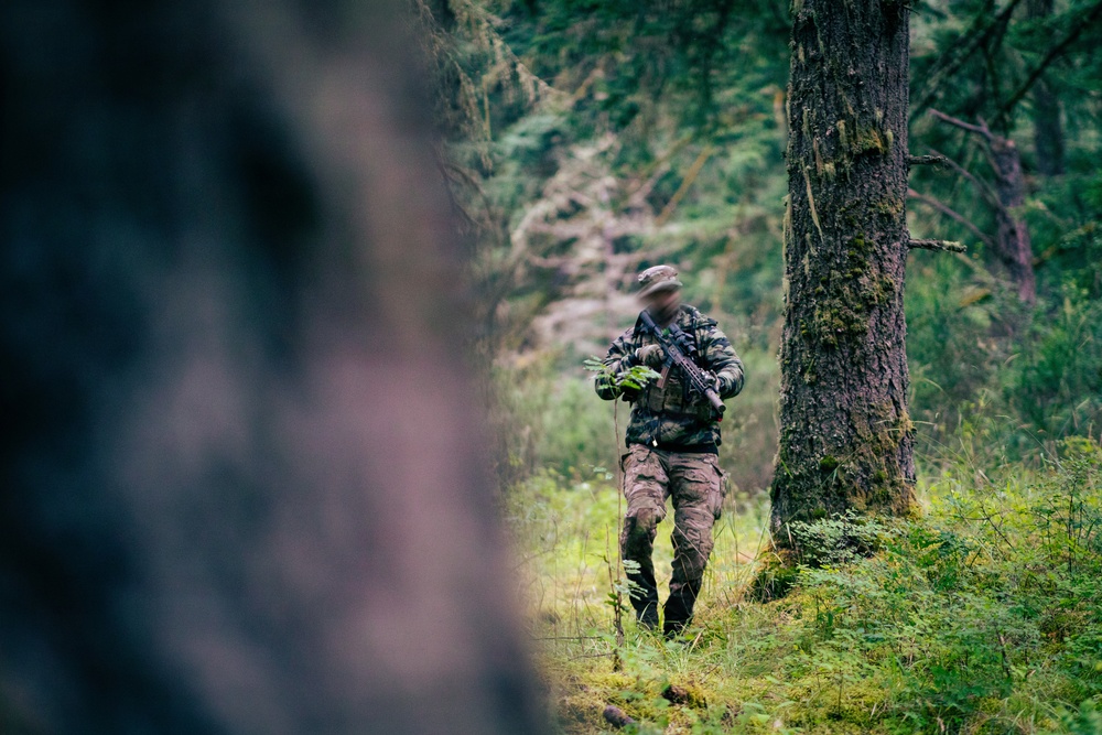 1st Special Forces Group (Airborne) conducts ambush training during Tahoma Strike