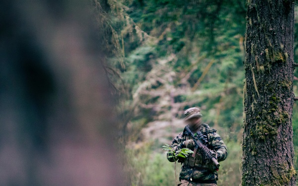 1st Special Forces Group (Airborne) conducts ambush training during Tahoma Strike