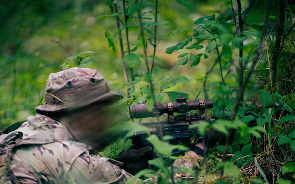 1st Special Forces Group (Airborne) conducts ambush training during Tahoma Strike