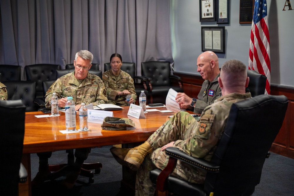 Air University, AETC leaders discuss warfighter development, operational learning