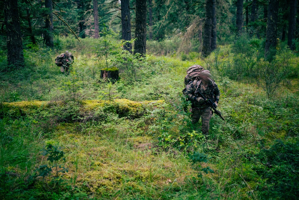 1st Special Forces Group (Airborne) conducts ambush training during Tahoma Strike