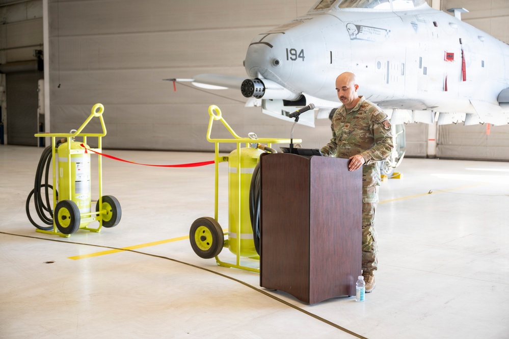 IDANG Ribbon Cutting for Renovated Hangar