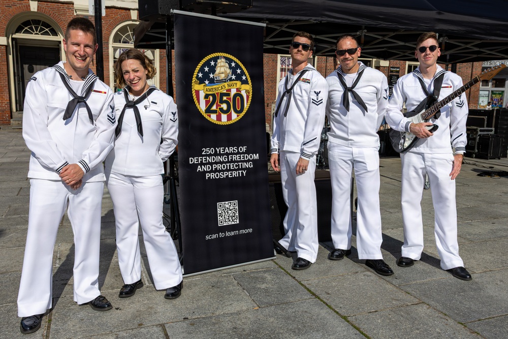 Sail250 Boston U.S. Navy Band
