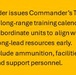 Long-Range Planning and Prioritized Tasks
