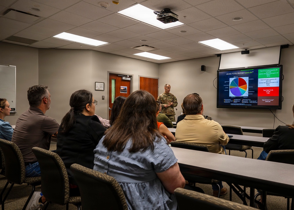 Educators Learn About Paid College, Tech Training In The Arkansas Guard