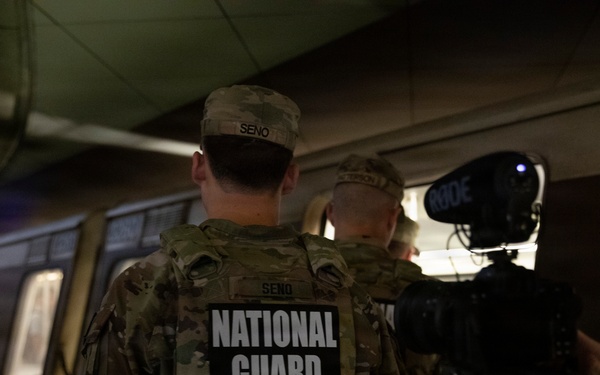 DCNG Chief Command Warrant Officer mentors guardsmen on patrol procedures