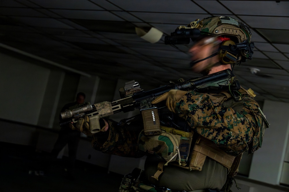 MARSOC conducts raid training during RAVEN