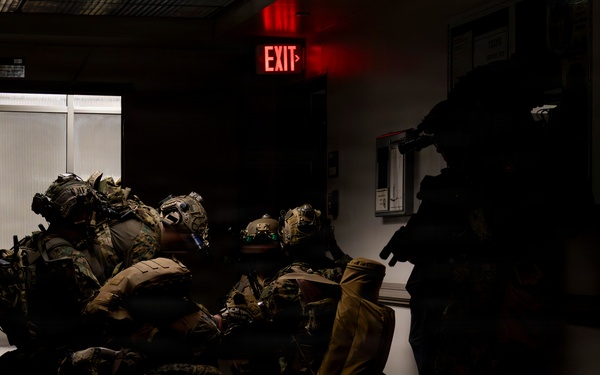 MARSOC conducts raid training during RAVEN