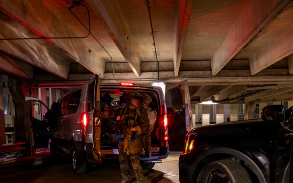 MARSOC conducts raid training during RAVEN