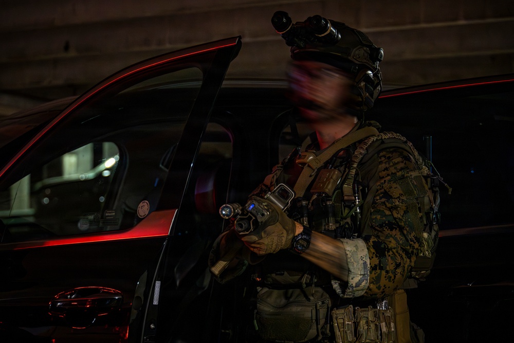 MARSOC conducts raid training during RAVEN