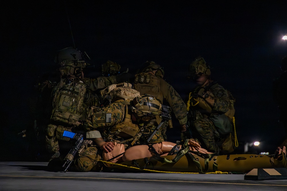 MARSOC conducts raid training during RAVEN