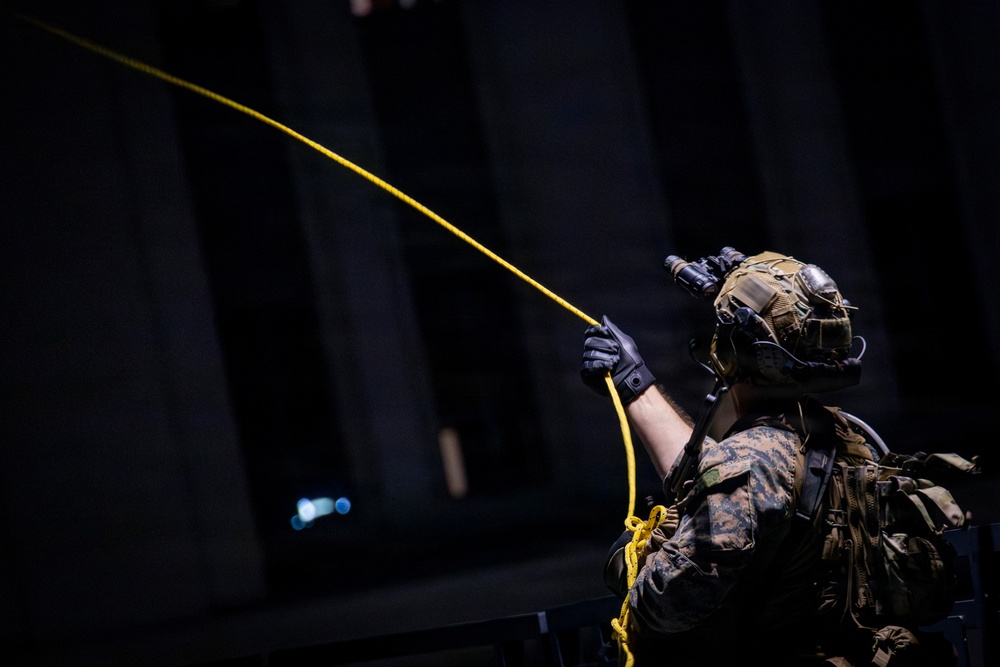 MARSOC conducts raid training during RAVEN