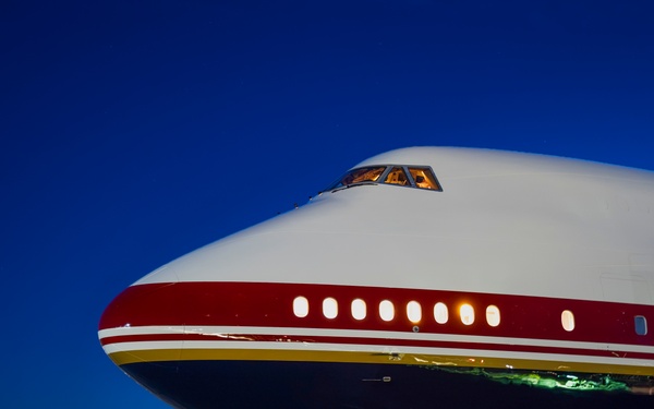Air Force One supports presidential visit to Mount Rushmore