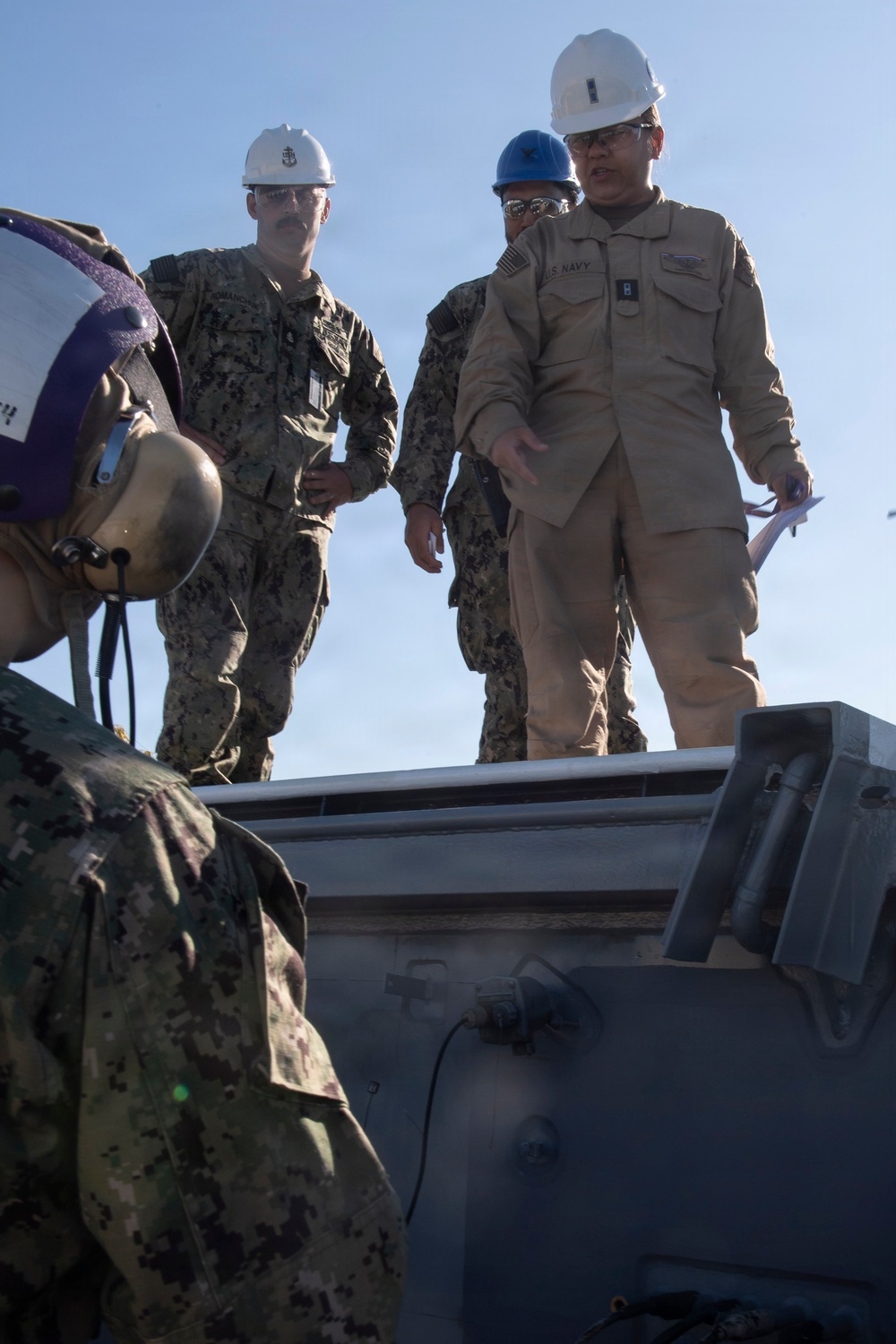 Ronald Reagan Sailors Conduct Flight Deck Firefighting Training
