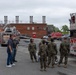 U.S. Marines visit Fire Department of the City of New York Veterans of Foreign Wars Post 12033