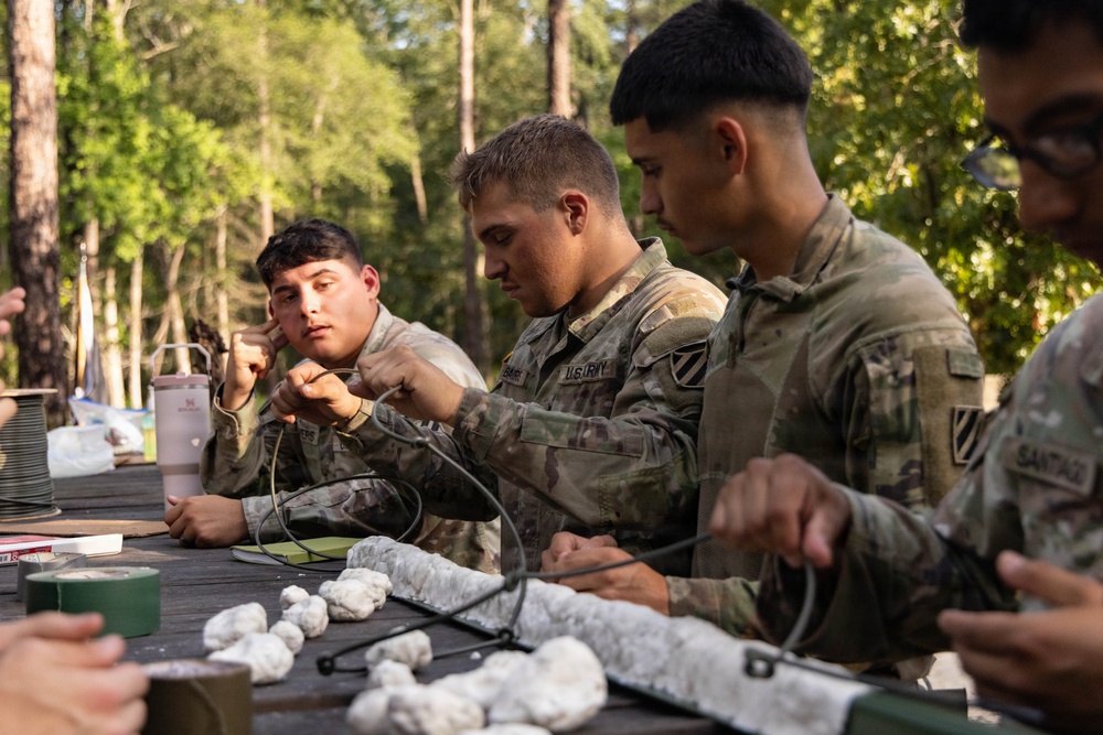 Dogface engineers conduct demolition training