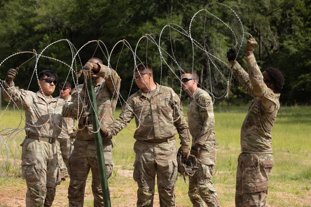 Dogface engineers conduct demolition training