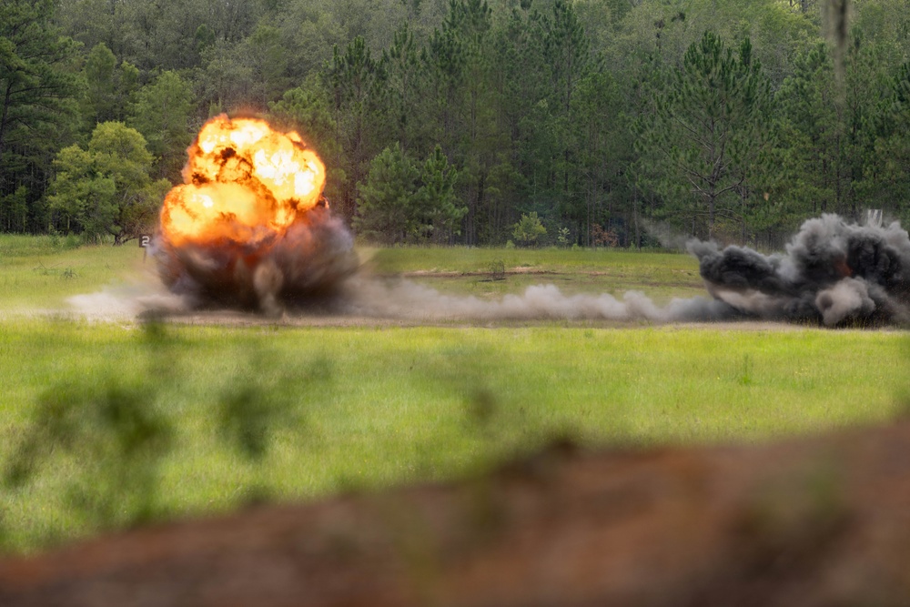 Combat Engineers conduct Demolition Training