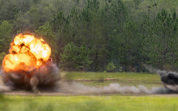Combat Engineers conduct Demolition Training