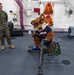 New England Mascot Slyde the Fox Visits USS Arlington
