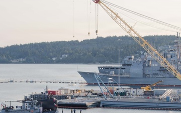 USS Alexandria Arrives in Bremerton