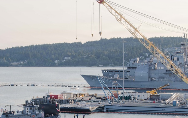 USS Alexandria Arrives in Bremerton