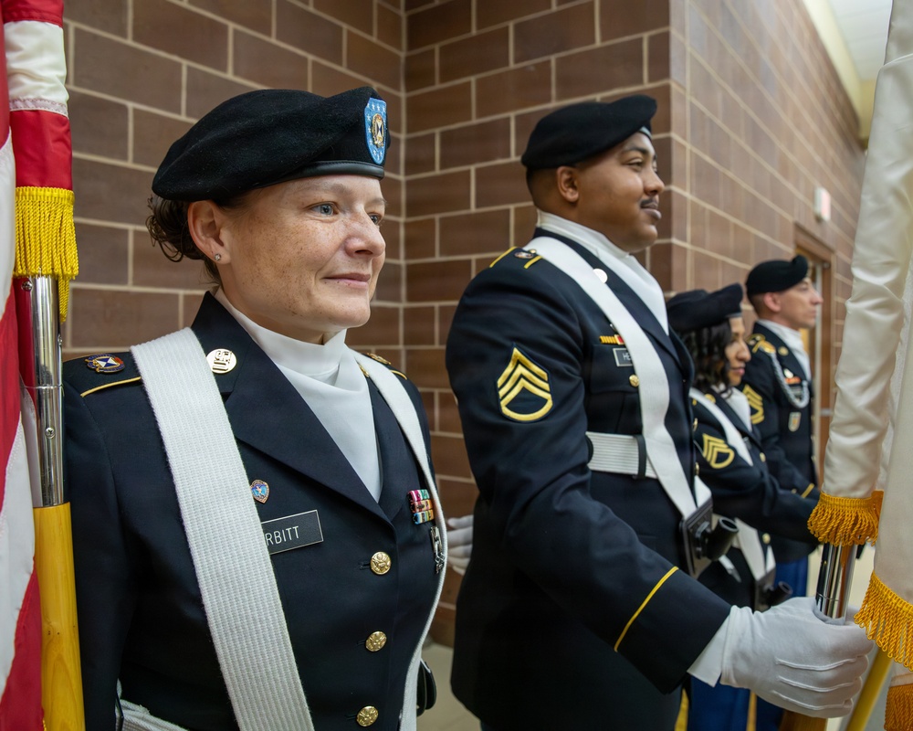 Senior leaders award Mexican Border Defense Medal to 4th Sustainment Command (Expeditionary)