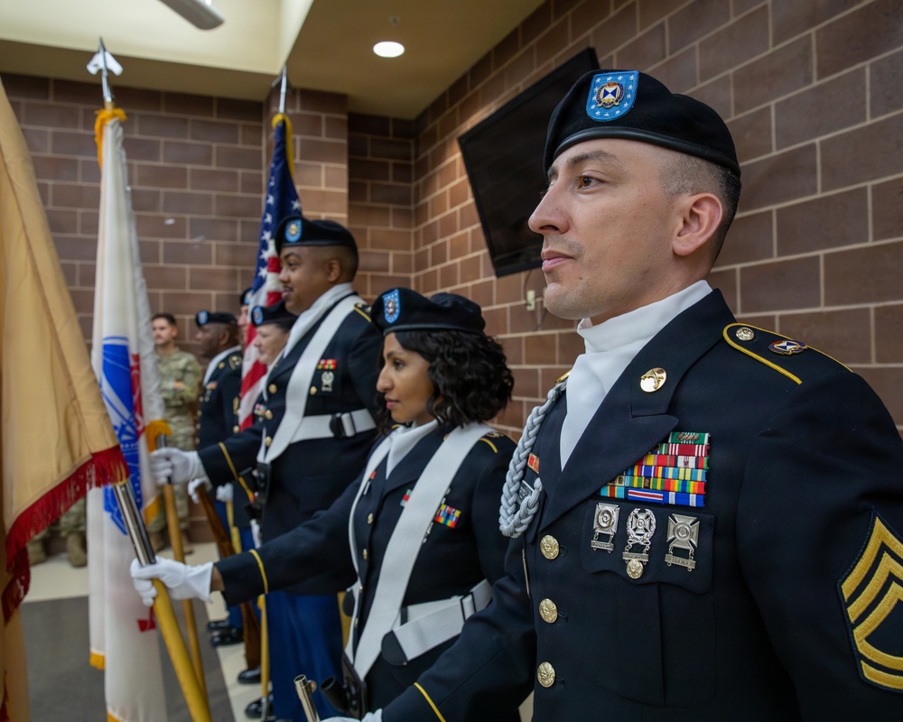 Senior leaders award Mexican Border Defense Medal to 4th Sustainment Command (Expeditionary)