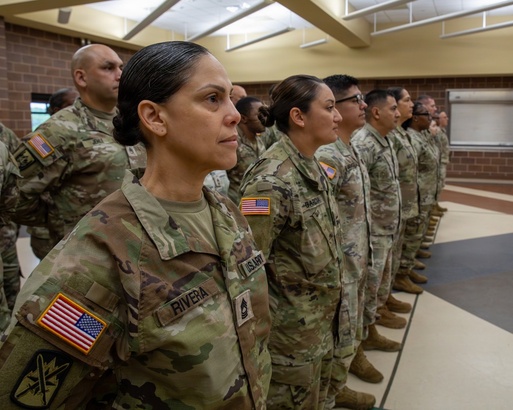 Senior leaders award Mexican Border Defense Medal to 4th Sustainment Command (Expeditionary)