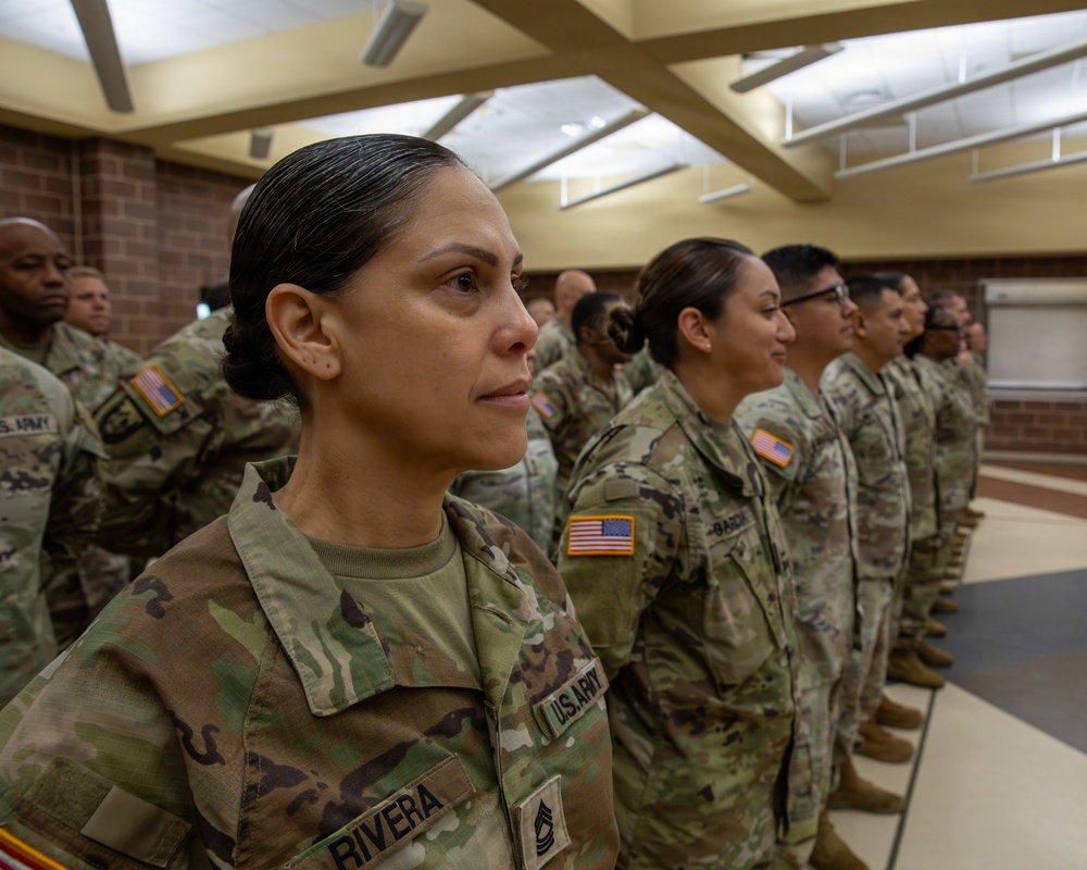 Senior leaders award Mexican Border Defense Medal to 4th Sustainment Command (Expeditionary)