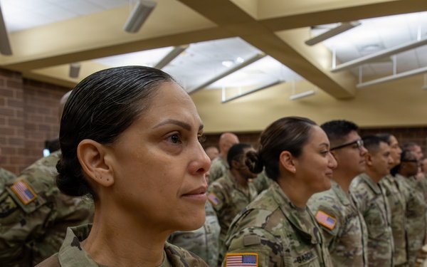 Senior leaders award Mexican Border Defense Medal to 4th Sustainment Command (Expeditionary)